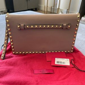 Valentino Rockstud Clutch w/ Tags + Dust Bag